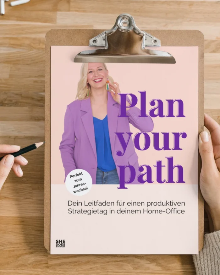 Plan your path PDF zur Jahresreflexion